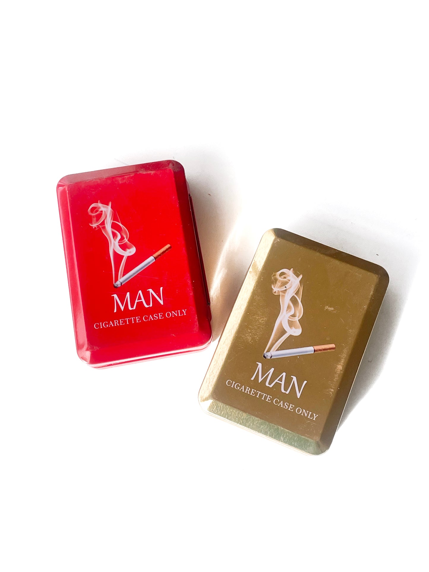 Rollo Stainless Steel Cigarette Box Case 2 Pieces