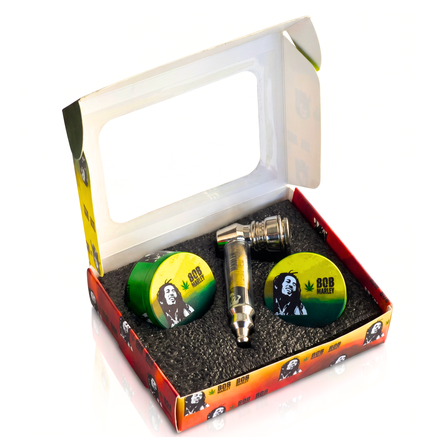 Rollo Deluxe Smoking Set | Pipe & Precision Grinder