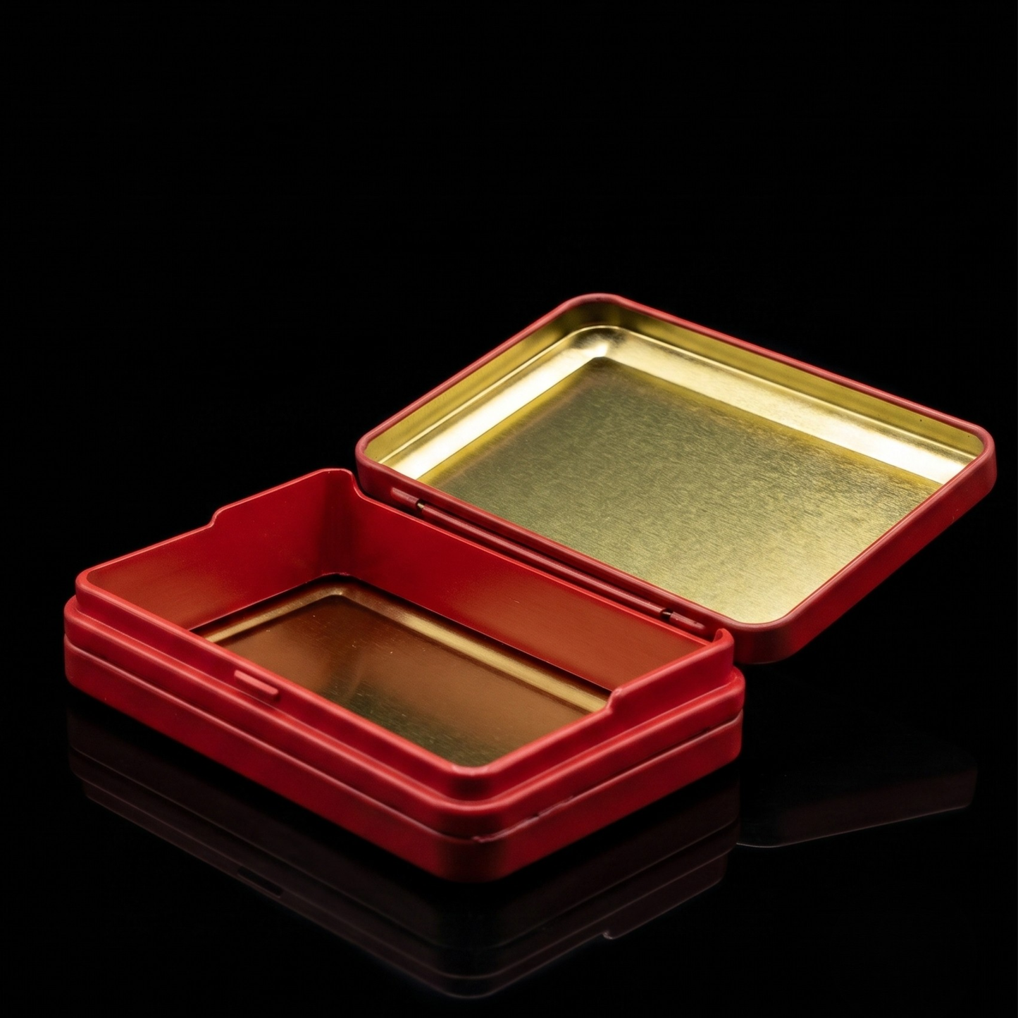 Rollo Stainless Steel  Box Case | RED | 2 Pieces
