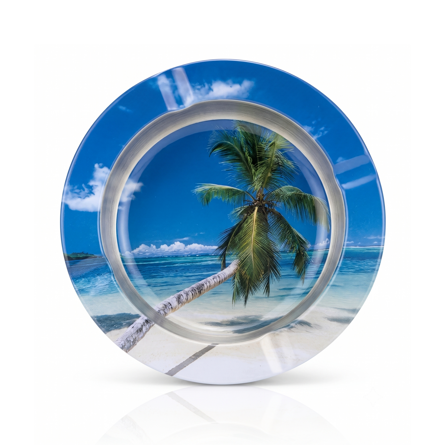 Rollo Stainless Steel Round Ashtrays | PACK of 2