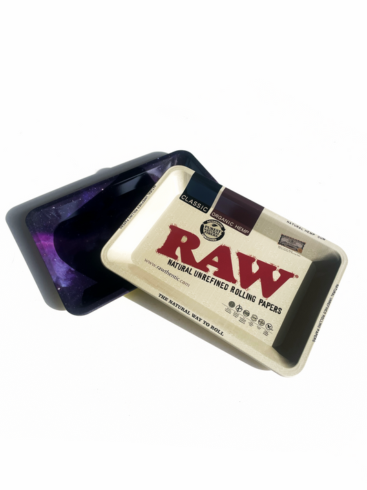 Rollo Collectables Metal Cigarrette Tobacco Rolling Trays